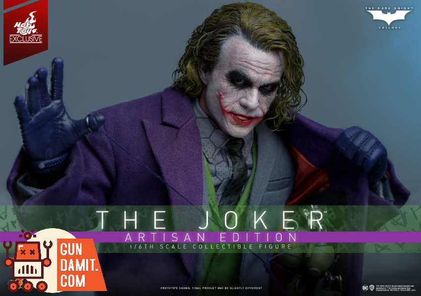 HotToys 1/6 DX33AE The Joker Artisan Edition w/ LED - View 4 HotToys 1/6 DX33AE The Joker Artisan Edition w/ LED - View 4