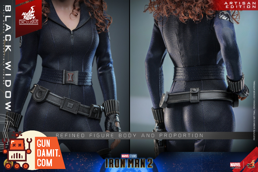 HotToys 1/6 MMS757AEB Iron Man 2 Black Widow Artisan Ver. - View 18 HotToys 1/6 MMS757AEB Iron Man 2 Black Widow Artisan Ver. - View 18