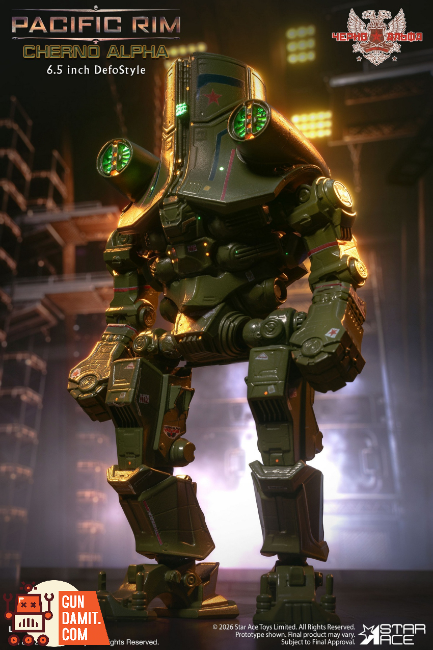 Star Ace Toys SA7014 Pacific Rim Cherno Alpha DefoStyle Figure Single Deluxe Ver. - View 1 Star Ace Toys SA7014 Pacific Rim Cherno Alpha DefoStyle Figure Single Deluxe Ver. - View 1