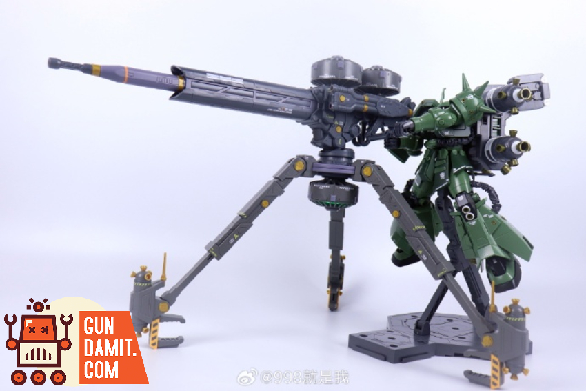 Rein Model 1/100 ZG-003 MG Thunderbolt Mass Production Zaku II Cannon Sniper Rifle & LED Light Set Model Kit - View 5 Rein Model 1/100 ZG-003 MG Thunderbolt Mass Production Zaku II Cannon Sniper Rifle & LED Light Set Model Kit - View 5