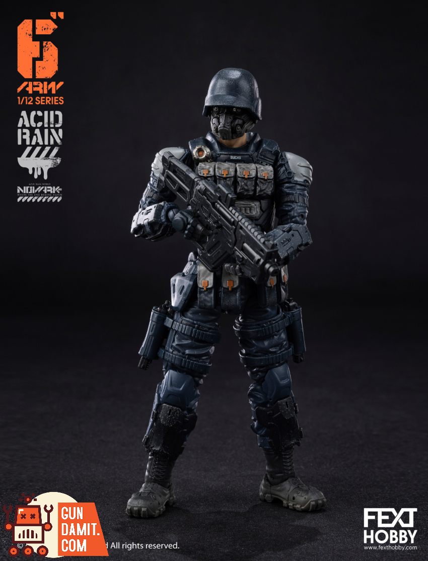 Fext Hobby 1/12 FXH-AR-007 & FXH-AR-008 & FXH-AR-009 Acid Rain Novark Marine Trooper & Bob & Jack Set of 3 - View 23 Fext Hobby 1/12 FXH-AR-007 & FXH-AR-008 & FXH-AR-009 Acid Rain Novark Marine Trooper & Bob & Jack Set of 3 - View 23