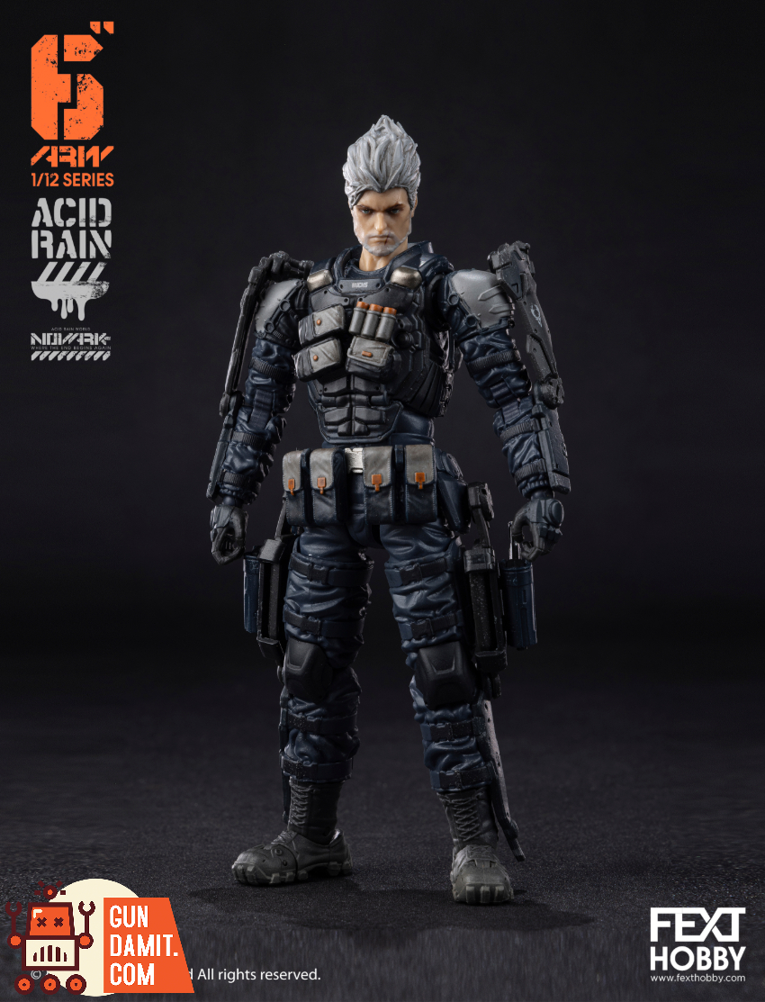 Fext Hobby 1/12 FXH-AR-007 & FXH-AR-008 & FXH-AR-009 Acid Rain Novark Marine Trooper & Bob & Jack Set of 3 - View 31 Fext Hobby 1/12 FXH-AR-007 & FXH-AR-008 & FXH-AR-009 Acid Rain Novark Marine Trooper & Bob & Jack Set of 3 - View 31