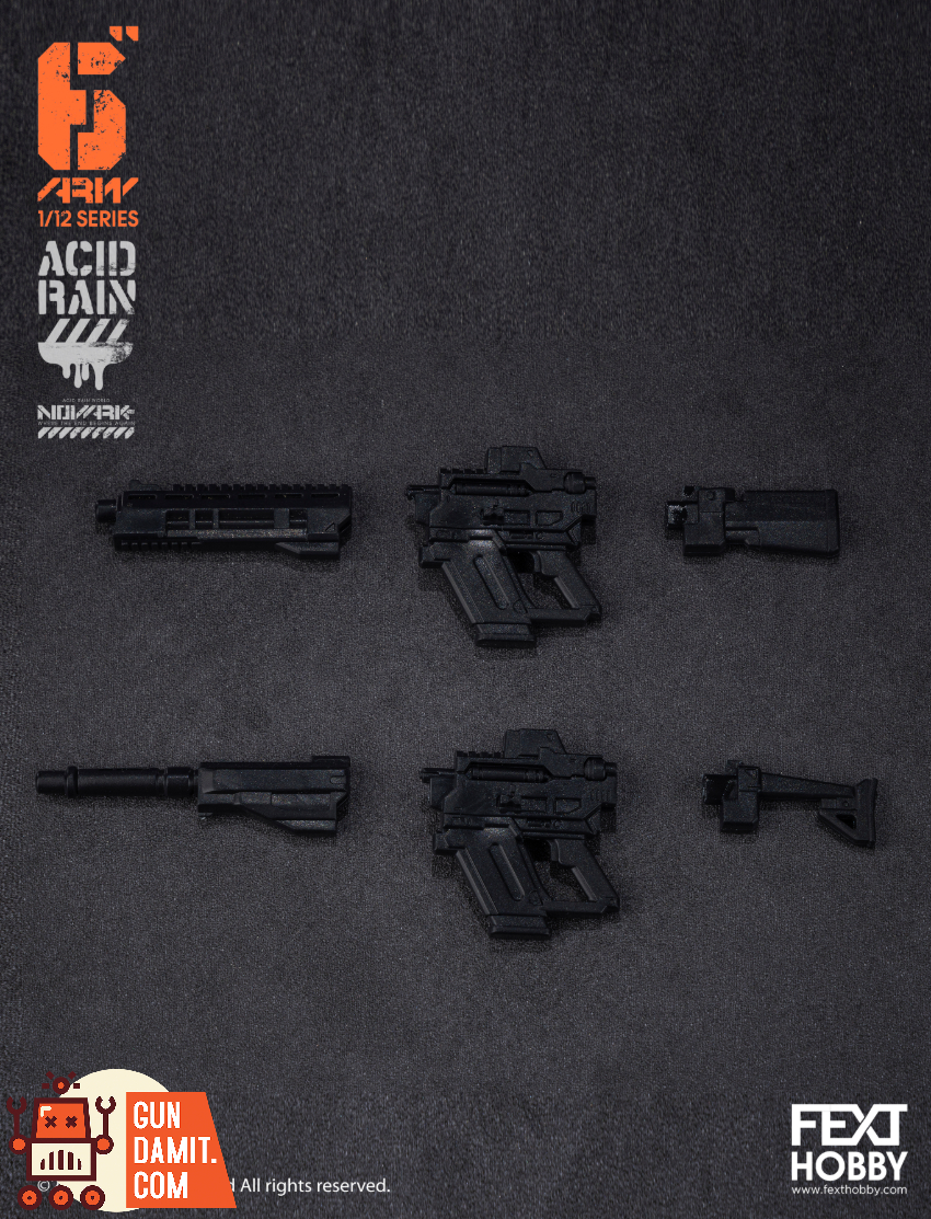 Fext Hobby 1/12 FXH-AR-007 & FXH-AR-008 & FXH-AR-009 Acid Rain Novark Marine Trooper & Bob & Jack Set of 3 - View 11 Fext Hobby 1/12 FXH-AR-007 & FXH-AR-008 & FXH-AR-009 Acid Rain Novark Marine Trooper & Bob & Jack Set of 3 - View 11
