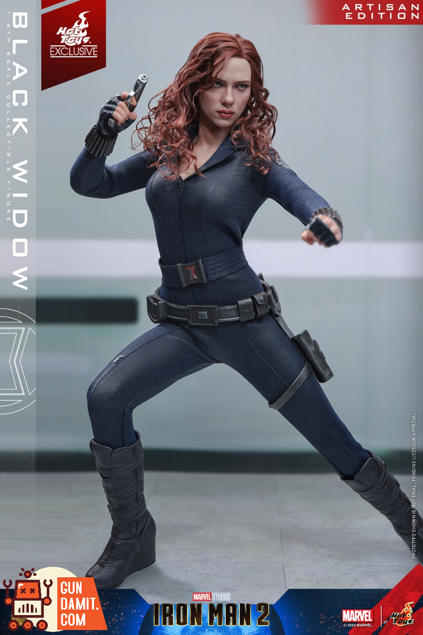 HotToys 1/6 MMS757AEB Iron Man 2 Black Widow Artisan Ver. - View 10 HotToys 1/6 MMS757AEB Iron Man 2 Black Widow Artisan Ver. - View 10