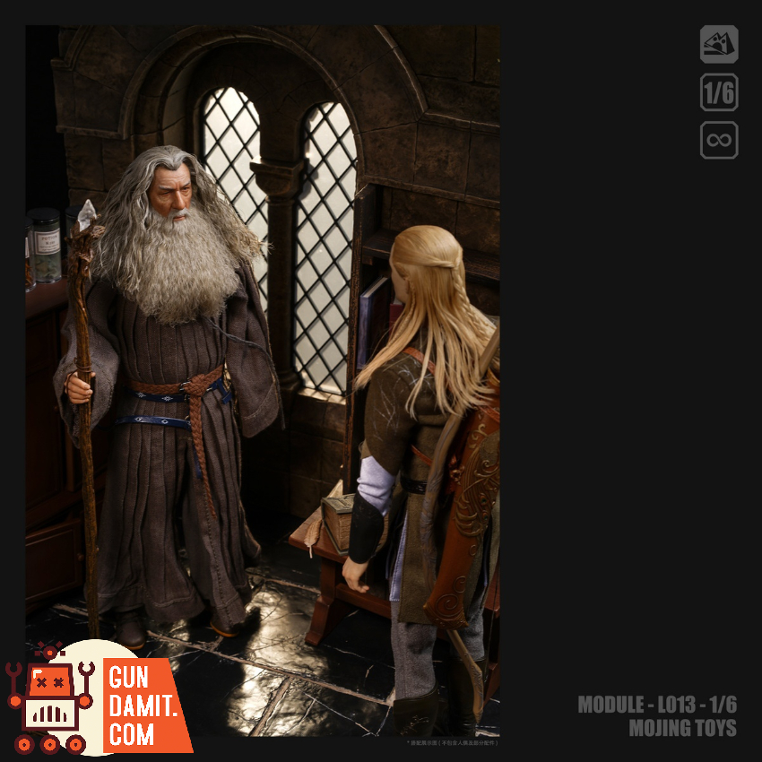 Mojing Toys 1/6 L013B Module Series Medieval Potion Room Scene Diorama - View 8 Mojing Toys 1/6 L013B Module Series Medieval Potion Room Scene Diorama - View 8