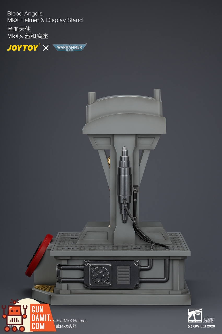 JoyToy JT04919 1/1 Warhammer 40K Blood Angels MkX Helmet & Display Stand - View 14 JoyToy JT04919 1/1 Warhammer 40K Blood Angels MkX Helmet & Display Stand - View 14