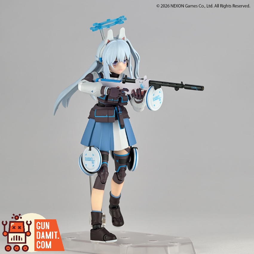 Kaiyodo Revoltech NR130 SRT Special Academy RABBIT Squad Leader Blue Archive Miyako - View 3 Kaiyodo Revoltech NR130 SRT Special Academy RABBIT Squad Leader Blue Archive Miyako - View 3