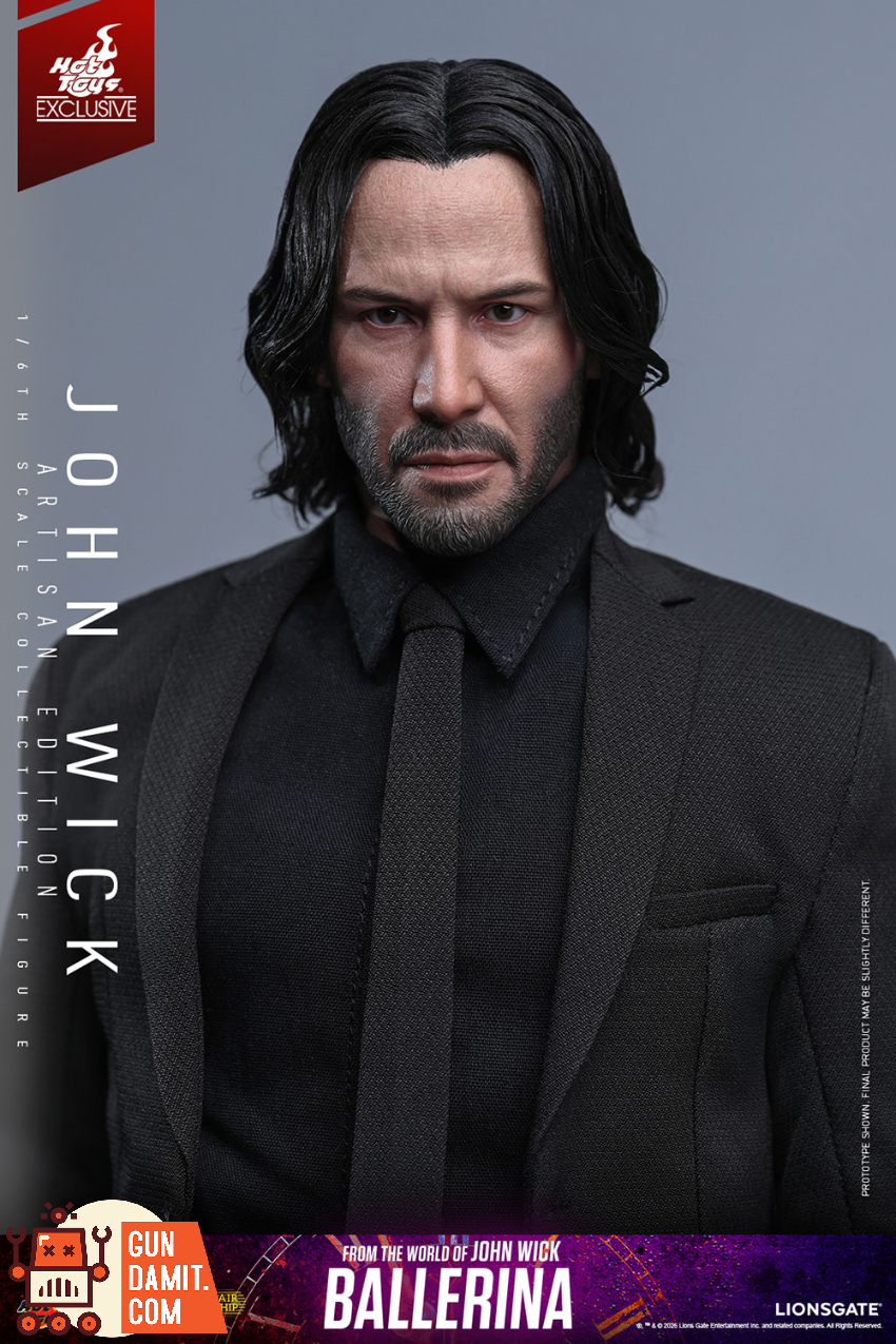 Hot Toys 1/6 MMS864AE John Wick Artisan Edition - View 6 Hot Toys 1/6 MMS864AE John Wick Artisan Edition - View 6