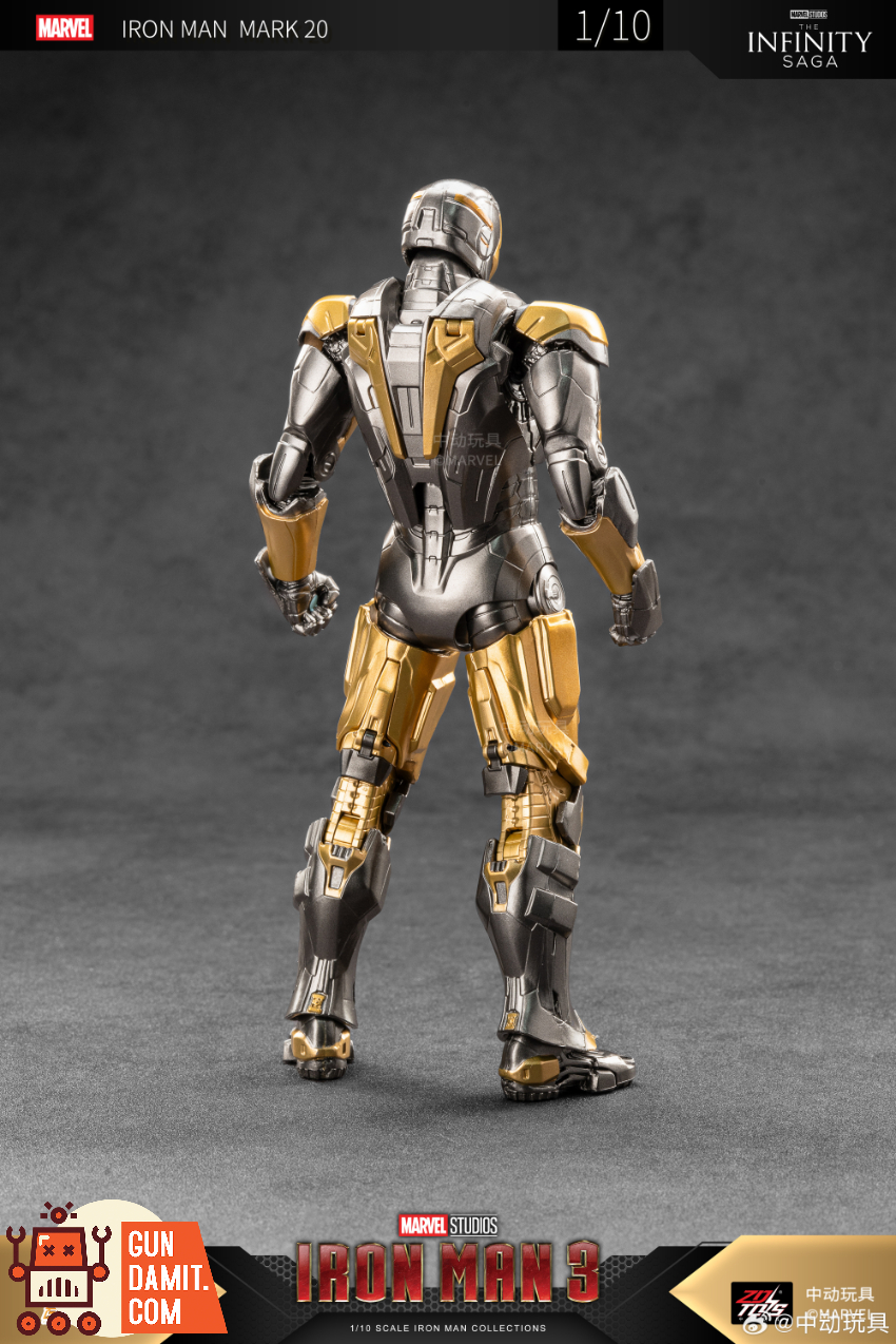 ZT Toys 1/10 Iron Man 3 MK20 Python - View 3 ZT Toys 1/10 Iron Man 3 MK20 Python - View 3