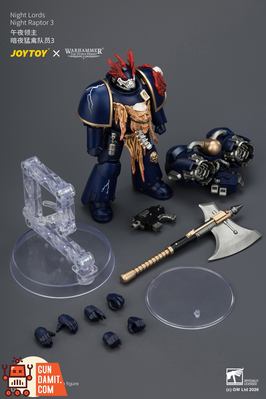 JoyToy JT04711 1/18 Warhammer The Horus Heresy Night Lords Night Raptor 3 - View 7 JoyToy JT04711 1/18 Warhammer The Horus Heresy Night Lords Night Raptor 3 - View 7