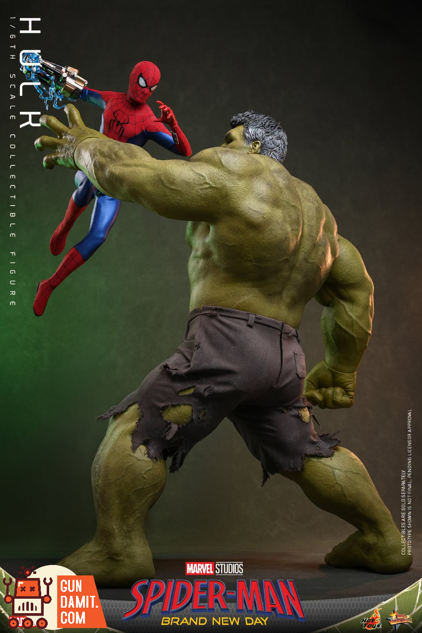 Hot Toys 1/6 MMS905 Spider-Man: Brand New Day Hulk - View 18 Hot Toys 1/6 MMS905 Spider-Man: Brand New Day Hulk - View 18