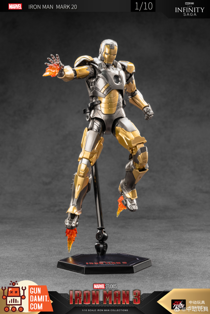 ZT Toys 1/10 Iron Man 3 MK20 Python - View 6 ZT Toys 1/10 Iron Man 3 MK20 Python - View 6