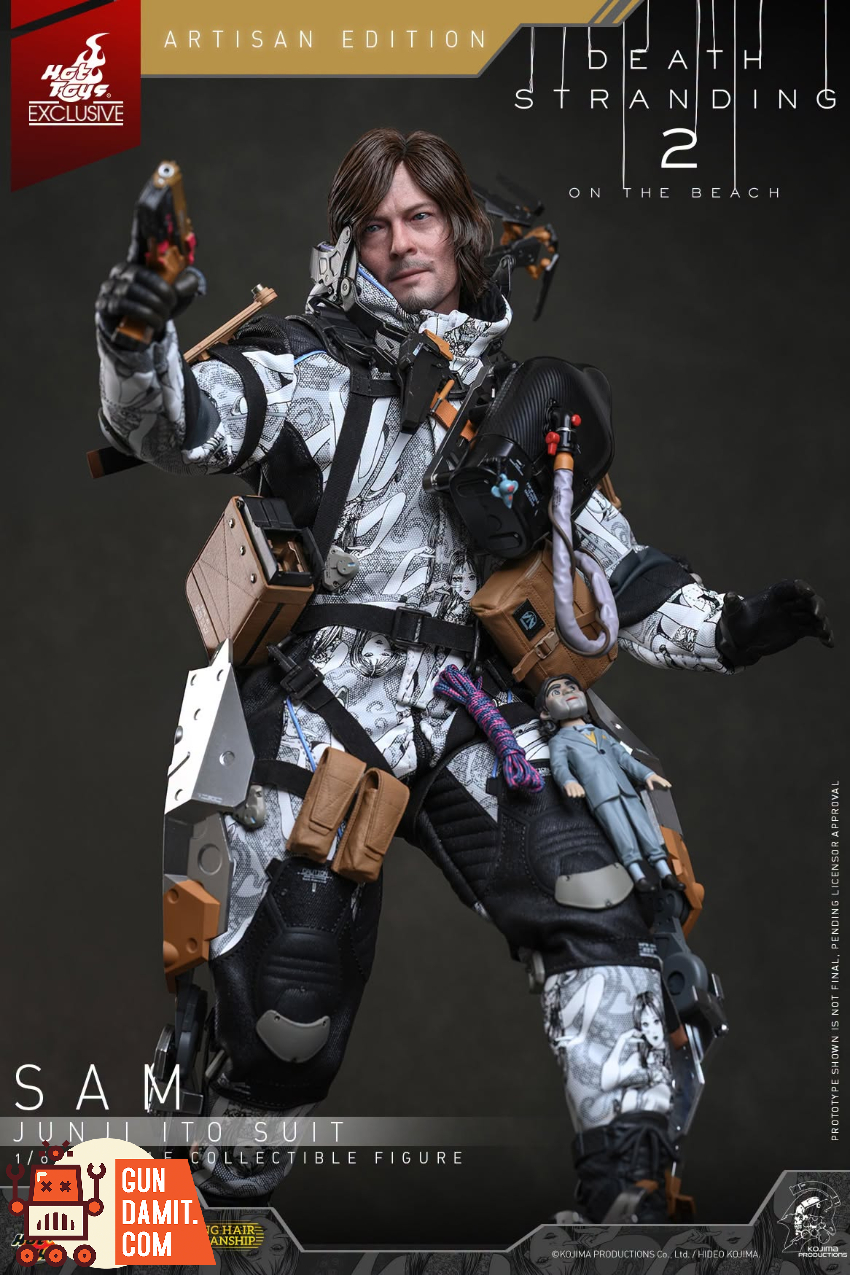 HotToys 1/6 Death Stranding 2: On the Beach Sam Junji Ito Suit Artisan Edition - View 5 HotToys 1/6 Death Stranding 2: On the Beach Sam Junji Ito Suit Artisan Edition - View 5