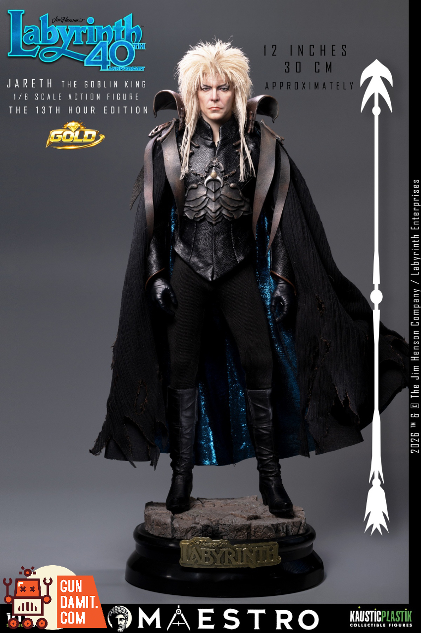 Infinite 1/6 Labyrinth Jareth The Goblin King The 13th Hour Gold Ver. - View 20 Infinite 1/6 Labyrinth Jareth The Goblin King The 13th Hour Gold Ver. - View 20