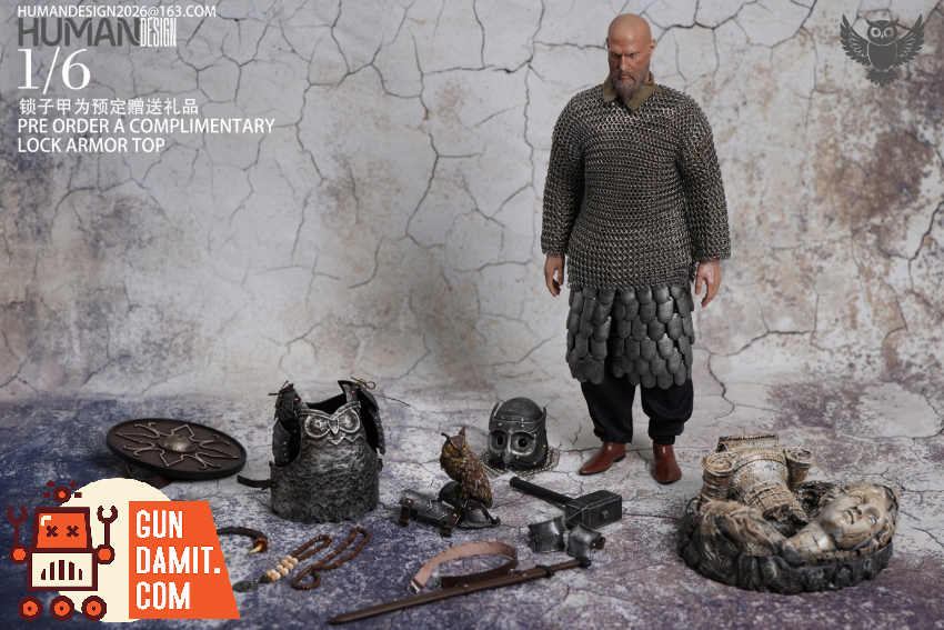 HUMAN DESIGN 1/6 HD01 Owl Knight - View 9 HUMAN DESIGN 1/6 HD01 Owl Knight - View 9