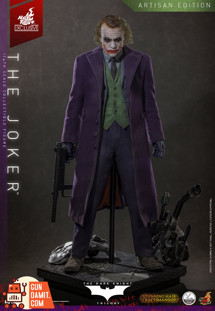 Hot Toys 1/4 QS028AE The Dark Knight The Joker 2.0 Artisan Ver. - View 12 Hot Toys 1/4 QS028AE The Dark Knight The Joker 2.0 Artisan Ver. - View 12