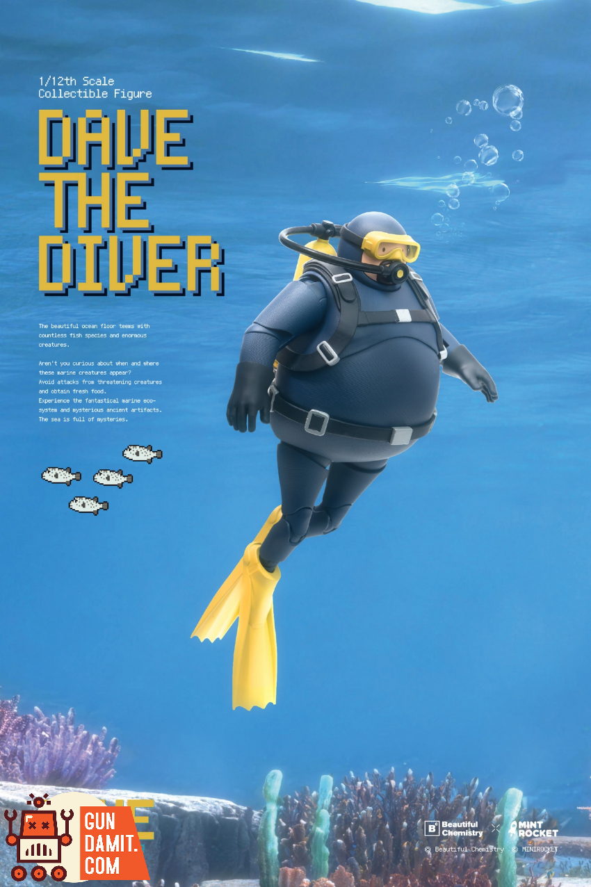 Beautiful Chemistry × DAVE THE DIVER 1/12 BC202526 Dave The Diver - View 13 Beautiful Chemistry × DAVE THE DIVER 1/12 BC202526 Dave The Diver - View 13