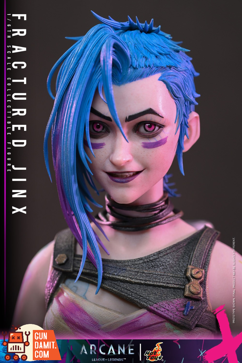 HotToys 1/6 TMS183 Arcane Fractured Jinx - View 16 HotToys 1/6 TMS183 Arcane Fractured Jinx - View 16