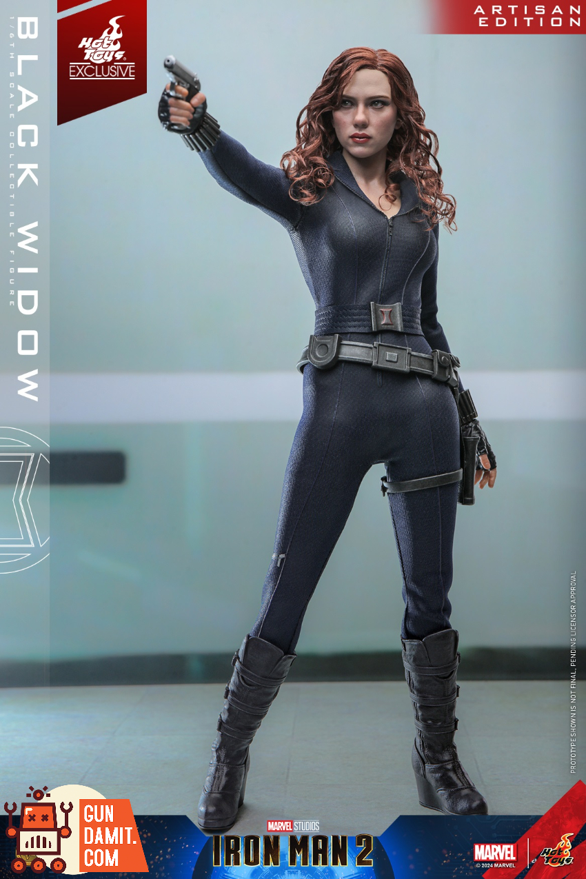 HotToys 1/6 MMS757AEB Iron Man 2 Black Widow Artisan Ver. - View 11 HotToys 1/6 MMS757AEB Iron Man 2 Black Widow Artisan Ver. - View 11