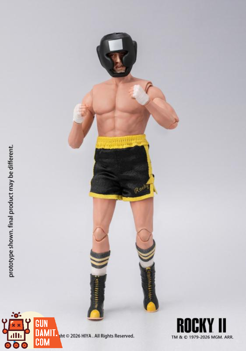 Hiya Toys 1/12 ESR0176 Exquisite Super Rocky II Rocky Balboa - View 2 Hiya Toys 1/12 ESR0176 Exquisite Super Rocky II Rocky Balboa - View 2