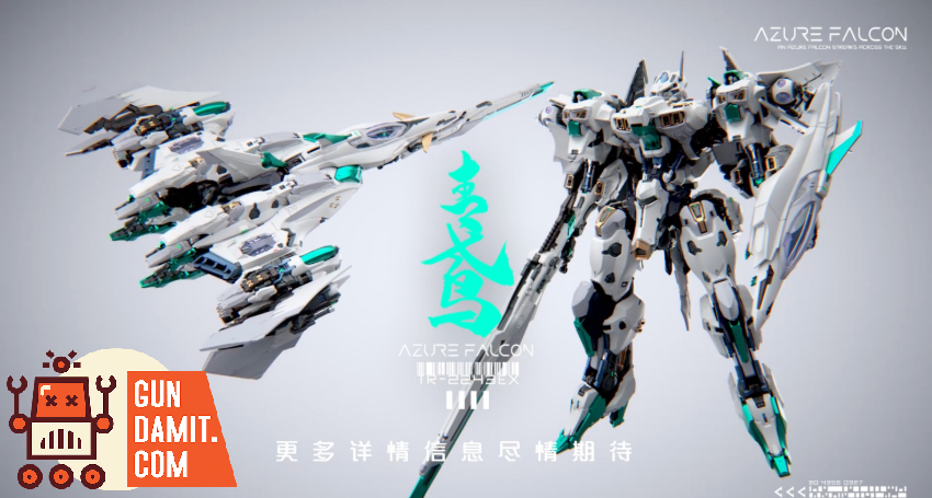 IN ERA+ TR-2243EX RMD Series Azure Falcon Model Kit - View 4 IN ERA+ TR-2243EX RMD Series Azure Falcon Model Kit - View 4