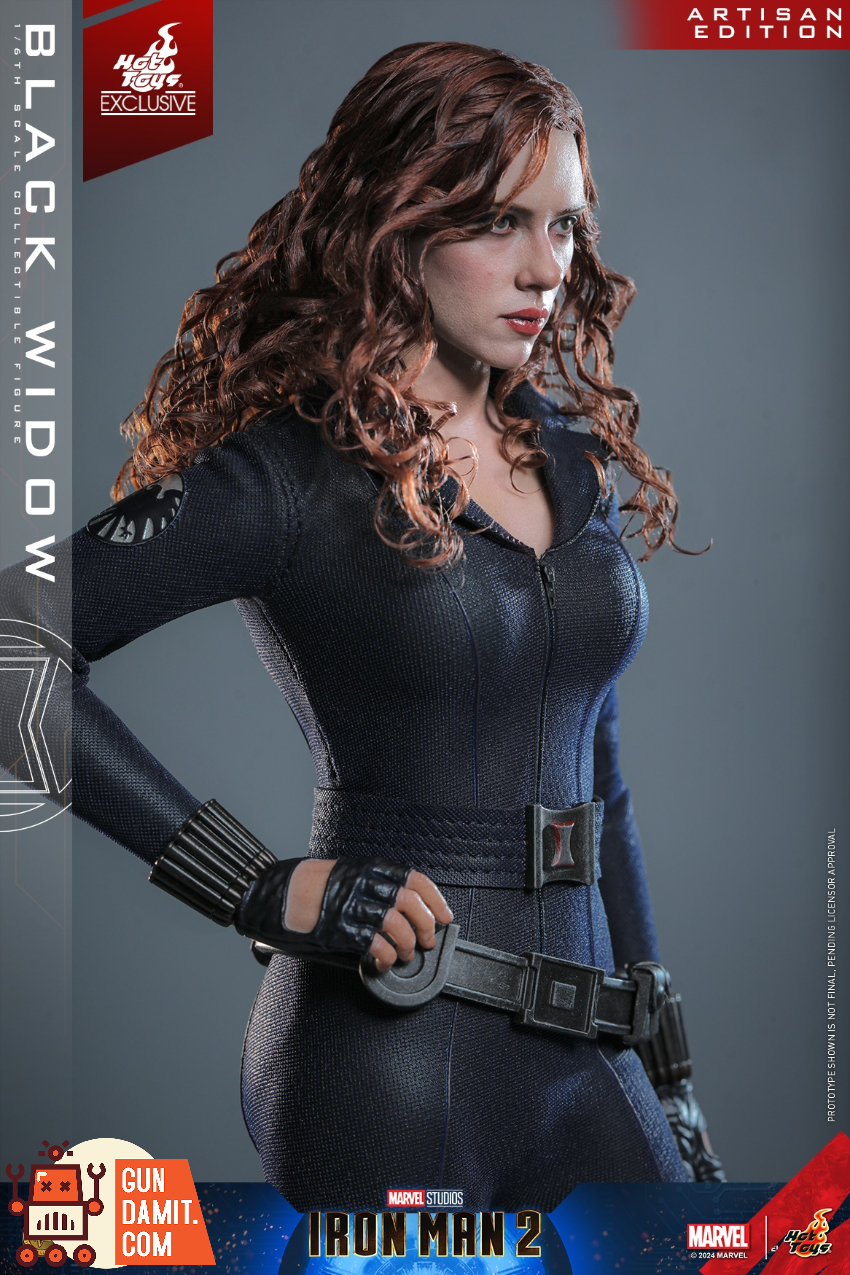 HotToys 1/6 MMS757AEB Iron Man 2 Black Widow Artisan Ver. - View 8 HotToys 1/6 MMS757AEB Iron Man 2 Black Widow Artisan Ver. - View 8