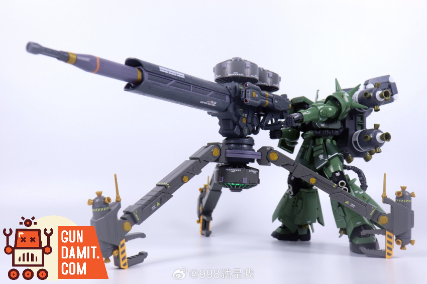 Rein Model 1/100 ZG-003 MG Thunderbolt Mass Production Zaku II Cannon Sniper Rifle & LED Light Set Model Kit - View 2 Rein Model 1/100 ZG-003 MG Thunderbolt Mass Production Zaku II Cannon Sniper Rifle & LED Light Set Model Kit - View 2