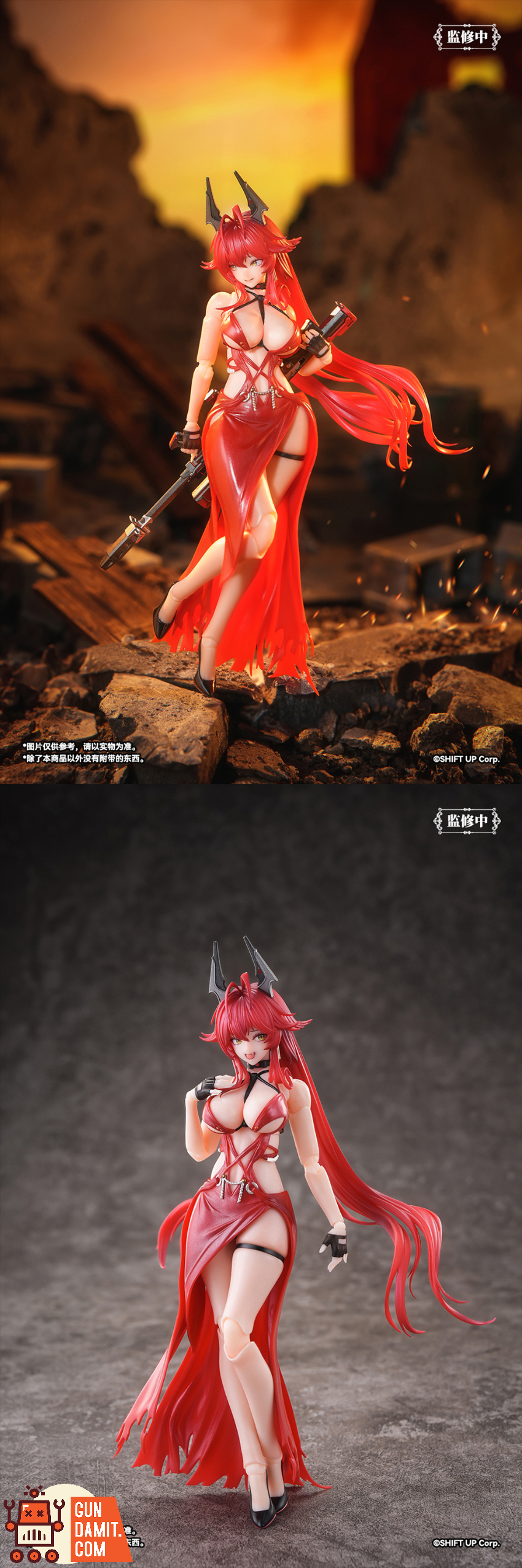 Snail Shell 1/12 Goddess of Victory Nikke Little Red Riding Hood Absurd Red - View 6 Snail Shell 1/12 Goddess of Victory Nikke Little Red Riding Hood Absurd Red - View 6