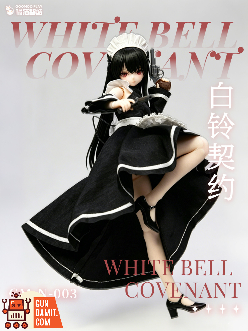 GOOMOO PLAY 1/12 GM-N-003 European Manor Maid Outfit Set White Bell Covenant - View 13 GOOMOO PLAY 1/12 GM-N-003 European Manor Maid Outfit Set White Bell Covenant - View 13