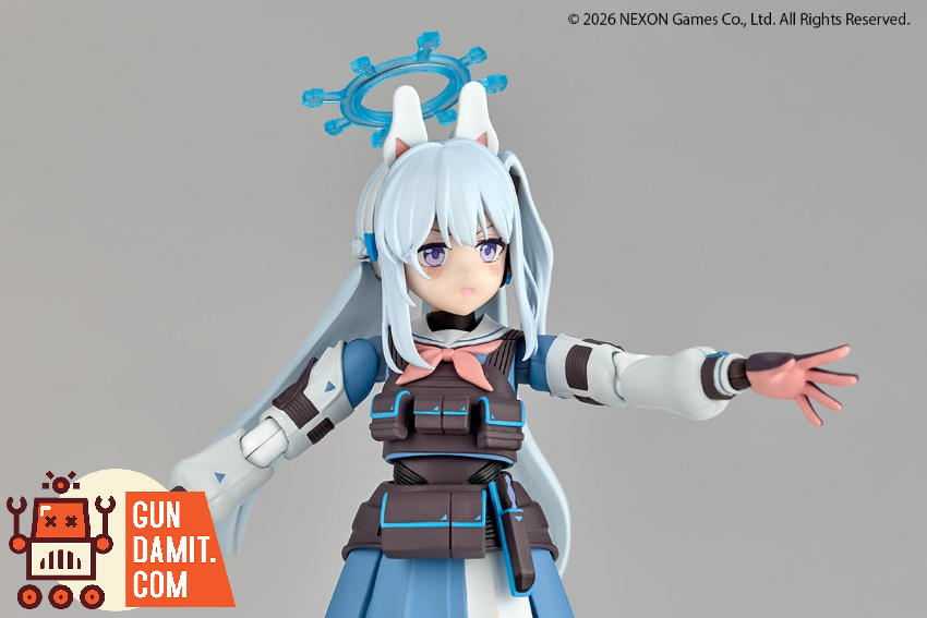 Kaiyodo Revoltech NR130 SRT Special Academy RABBIT Squad Leader Blue Archive Miyako - View 13 Kaiyodo Revoltech NR130 SRT Special Academy RABBIT Squad Leader Blue Archive Miyako - View 13