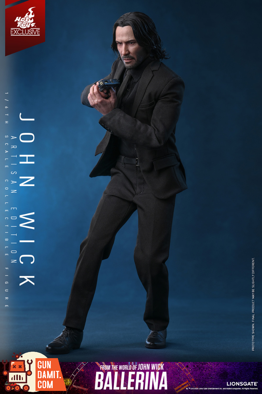 Hot Toys 1/6 MMS864AE John Wick Artisan Edition - View 15 Hot Toys 1/6 MMS864AE John Wick Artisan Edition - View 15