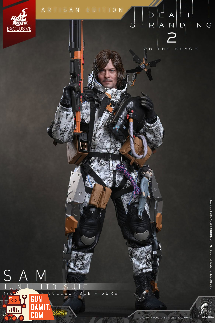 HotToys 1/6 Death Stranding 2: On the Beach Sam Junji Ito Suit Artisan Edition - View 7 HotToys 1/6 Death Stranding 2: On the Beach Sam Junji Ito Suit Artisan Edition - View 7