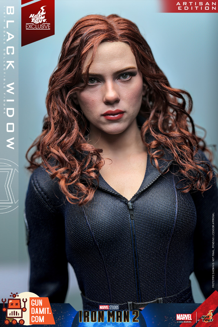 HotToys 1/6 MMS757AEB Iron Man 2 Black Widow Artisan Ver. - View 6 HotToys 1/6 MMS757AEB Iron Man 2 Black Widow Artisan Ver. - View 6