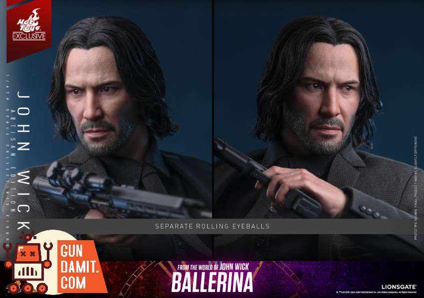 Hot Toys 1/6 MMS864AE John Wick Artisan Edition - View 16 Hot Toys 1/6 MMS864AE John Wick Artisan Edition - View 16