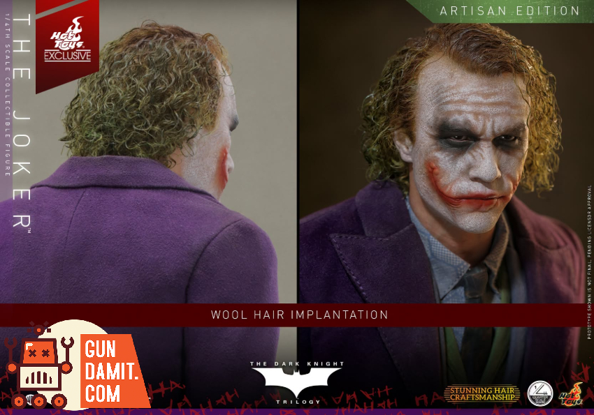 Hot Toys 1/4 QS028AE The Dark Knight The Joker 2.0 Artisan Ver. - View 10 Hot Toys 1/4 QS028AE The Dark Knight The Joker 2.0 Artisan Ver. - View 10