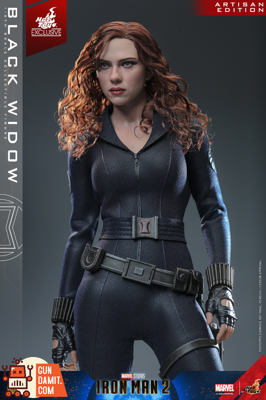 HotToys 1/6 MMS757AEB Iron Man 2 Black Widow Artisan Ver. - View 7 HotToys 1/6 MMS757AEB Iron Man 2 Black Widow Artisan Ver. - View 7
