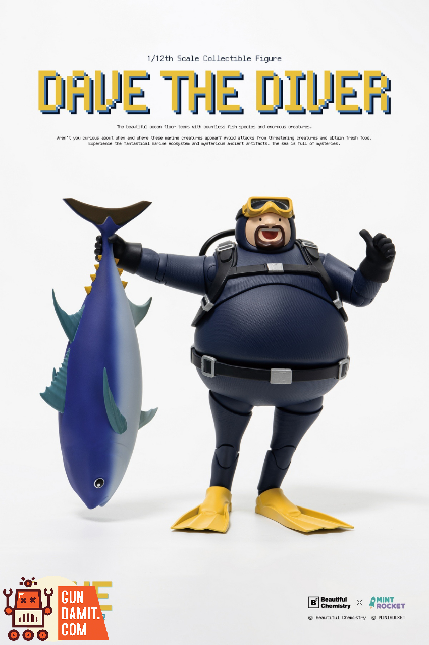 Beautiful Chemistry × DAVE THE DIVER 1/12 BC202526 Dave The Diver - View 5 Beautiful Chemistry × DAVE THE DIVER 1/12 BC202526 Dave The Diver - View 5