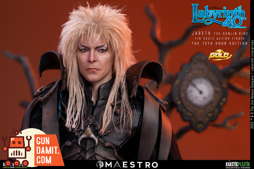 Infinite 1/6 Labyrinth Jareth The Goblin King The 13th Hour Gold Ver. - View 13 Infinite 1/6 Labyrinth Jareth The Goblin King The 13th Hour Gold Ver. - View 13