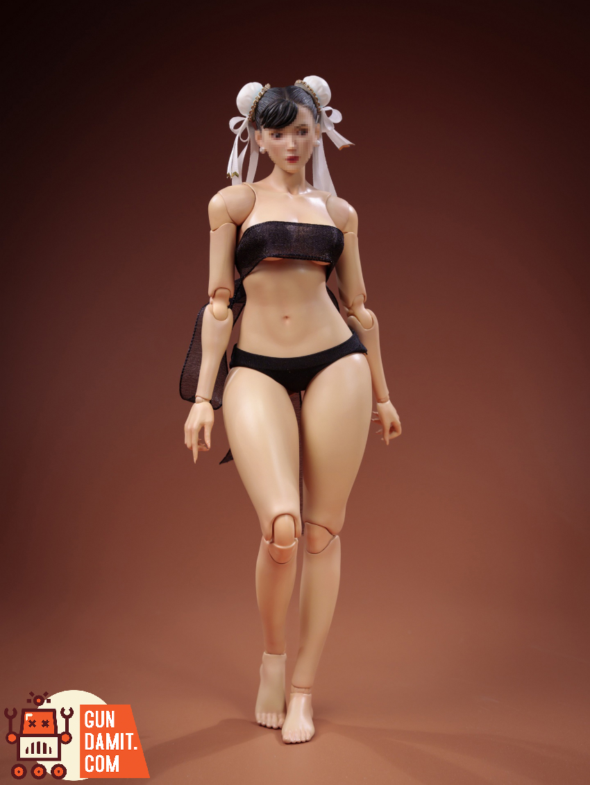 trickyMan12 & WORKING DIVA 1/6 FB-10032 DT06C Female Tall and Curvy Body Type Dewy Warm Toned Tan Skin Version - View 12 trickyMan12 & WORKING DIVA 1/6 FB-10032 DT06C Female Tall and Curvy Body Type Dewy Warm Toned Tan Skin Version - View 12
