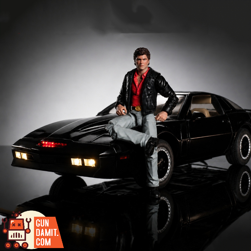 Ramen Toy 1/12 Official Licensed Knight Rider Michael Knight & KITT - View 9 Ramen Toy 1/12 Official Licensed Knight Rider Michael Knight & KITT - View 9