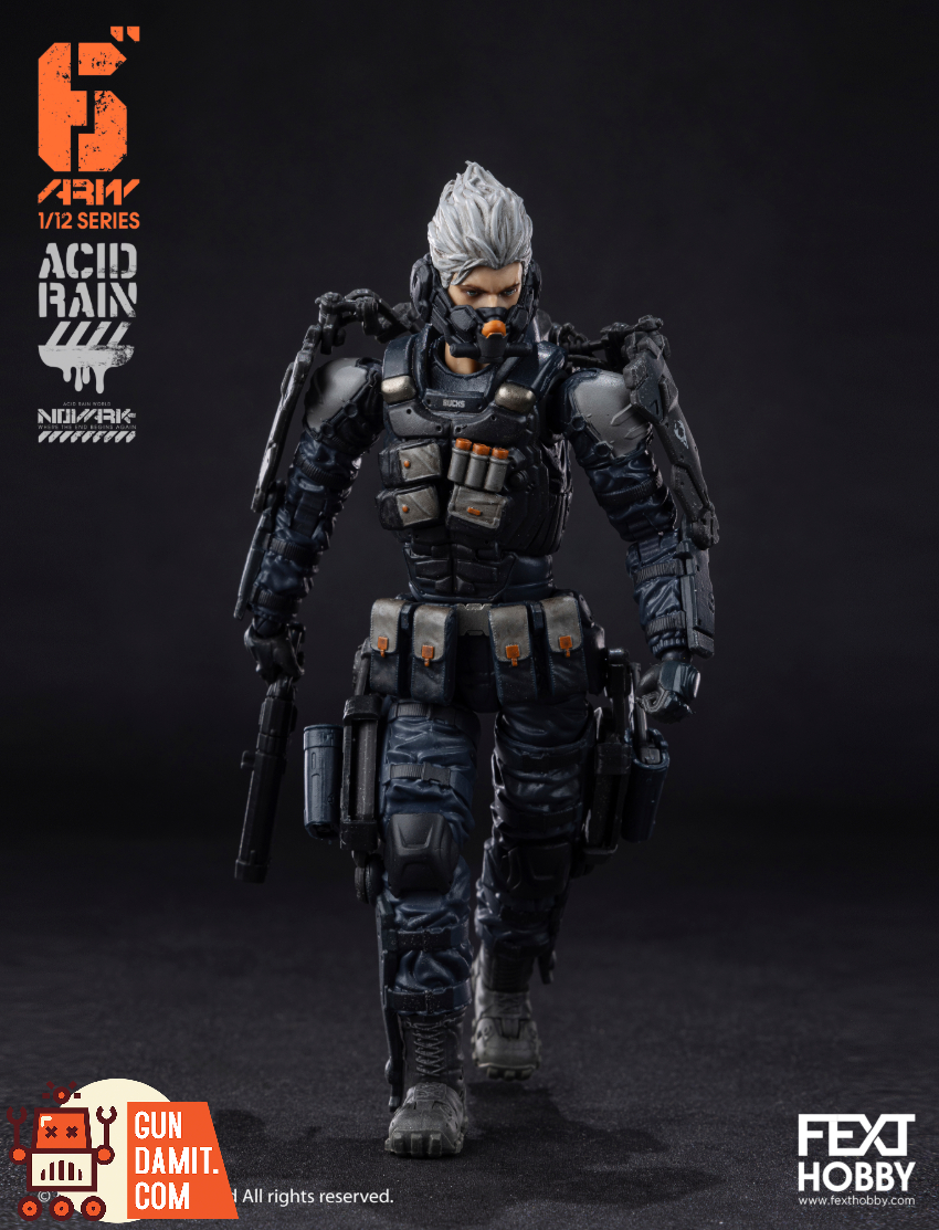 Fext Hobby 1/12 FXH-AR-007 & FXH-AR-008 & FXH-AR-009 Acid Rain Novark Marine Trooper & Bob & Jack Set of 3 - View 33 Fext Hobby 1/12 FXH-AR-007 & FXH-AR-008 & FXH-AR-009 Acid Rain Novark Marine Trooper & Bob & Jack Set of 3 - View 33