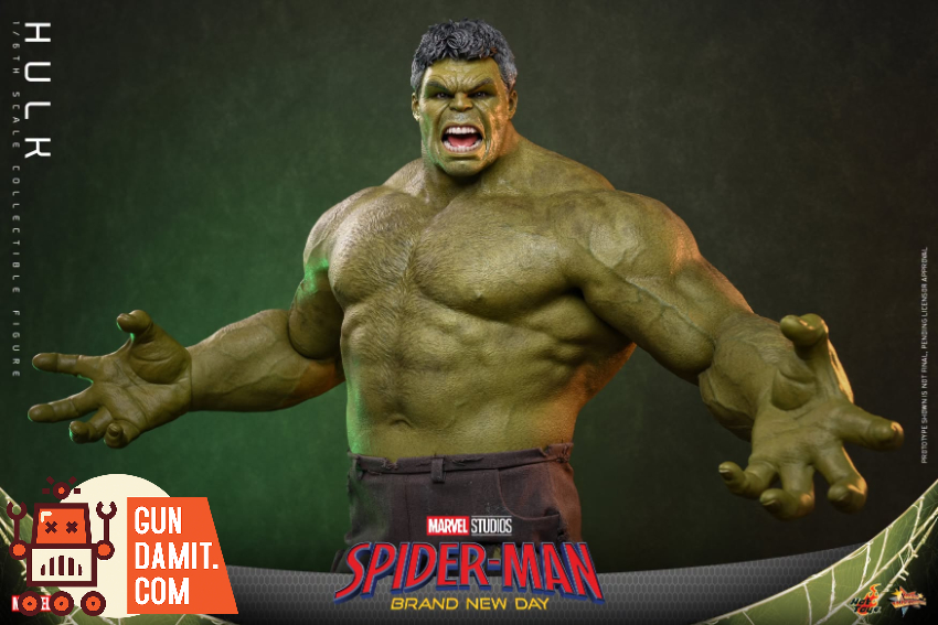 Hot Toys 1/6 MMS905 Spider-Man: Brand New Day Hulk - View 12 Hot Toys 1/6 MMS905 Spider-Man: Brand New Day Hulk - View 12