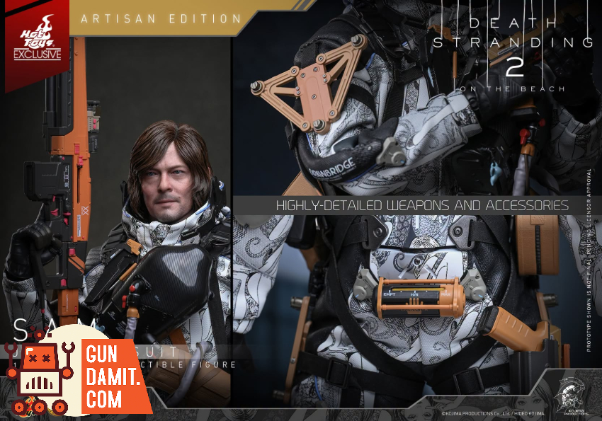 HotToys 1/6 Death Stranding 2: On the Beach Sam Junji Ito Suit Artisan Edition - View 9 HotToys 1/6 Death Stranding 2: On the Beach Sam Junji Ito Suit Artisan Edition - View 9