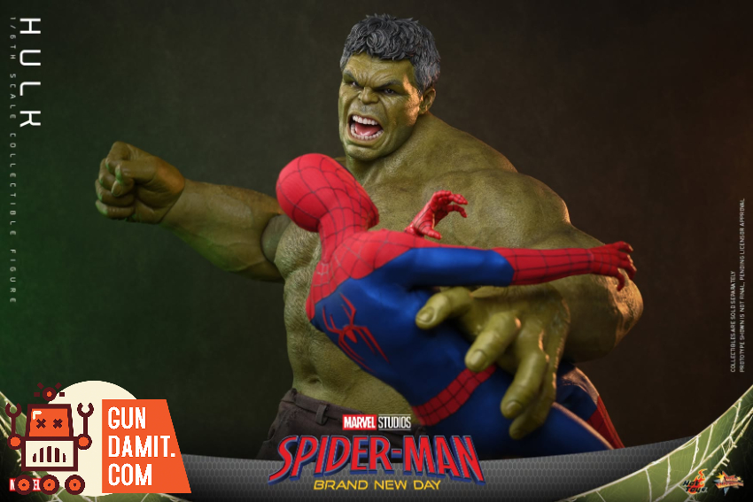 Hot Toys 1/6 MMS905 Spider-Man: Brand New Day Hulk - View 17 Hot Toys 1/6 MMS905 Spider-Man: Brand New Day Hulk - View 17