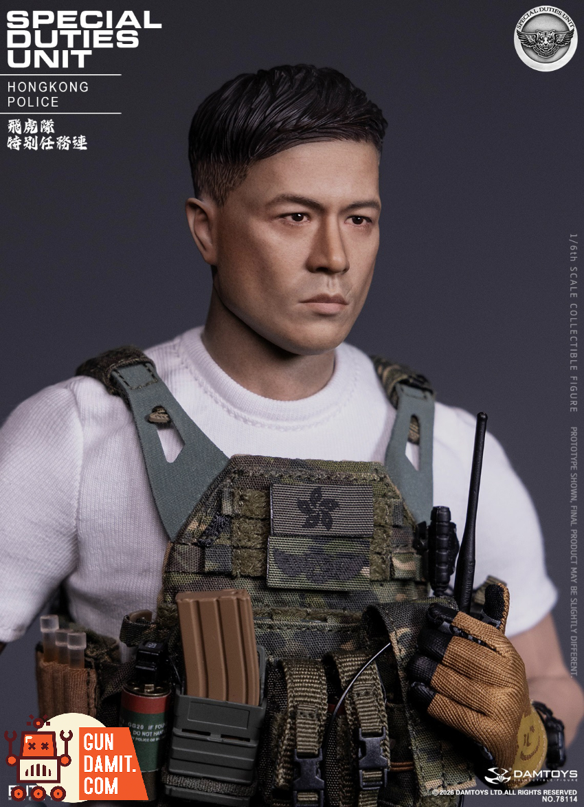 DAMTOYS 1/6 NO.78114 Hong Kong Police Special Duites Unit Assault Team Team Leader - View 20 DAMTOYS 1/6 NO.78114 Hong Kong Police Special Duites Unit Assault Team Team Leader - View 20