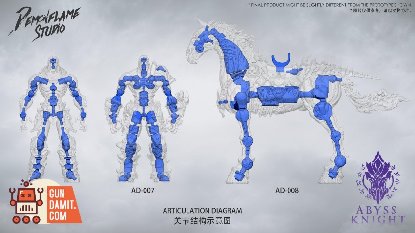 Demon Flame Studio & COSERTOYS 1/12 Darksiders II Abyss Knight Despair Steed - View 12 Demon Flame Studio & COSERTOYS 1/12 Darksiders II Abyss Knight Despair Steed - View 12
