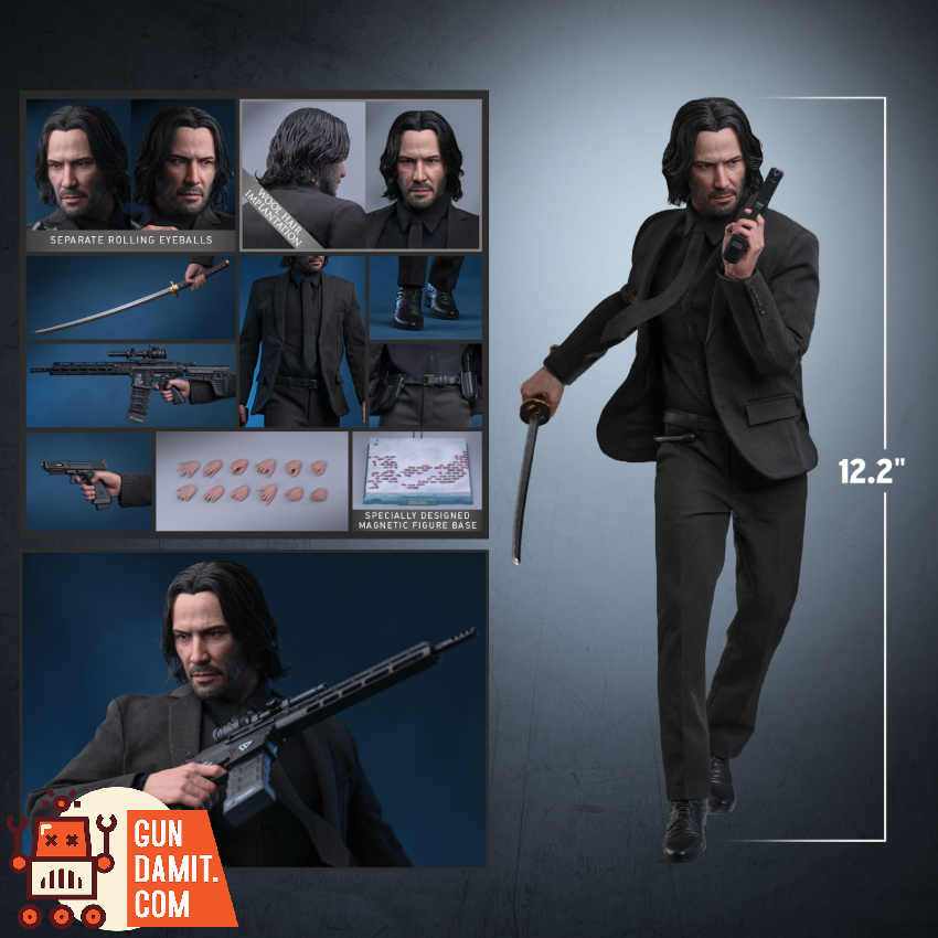 Hot Toys 1/6 MMS864AE John Wick Artisan Edition - View 2 Hot Toys 1/6 MMS864AE John Wick Artisan Edition - View 2