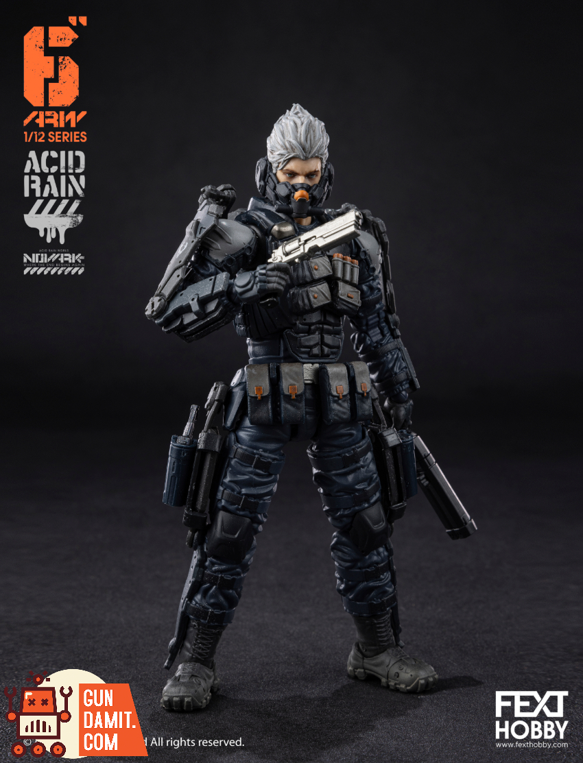 Fext Hobby 1/12 FXH-AR-007 & FXH-AR-008 & FXH-AR-009 Acid Rain Novark Marine Trooper & Bob & Jack Set of 3 - View 35 Fext Hobby 1/12 FXH-AR-007 & FXH-AR-008 & FXH-AR-009 Acid Rain Novark Marine Trooper & Bob & Jack Set of 3 - View 35
