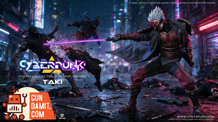 VToys 1/12 VSD012 Cyberpunk Samurai The Crimson Dawn of the Blade WF Limited Ver. - View 7 VToys 1/12 VSD012 Cyberpunk Samurai The Crimson Dawn of the Blade WF Limited Ver. - View 7