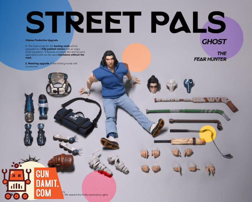 ADAM 1/12 ADS-001 Street Pals Ghost The Fear Hunter - View 16 ADAM 1/12 ADS-001 Street Pals Ghost The Fear Hunter - View 16